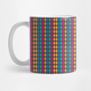 COLOURFUL TRIANGULAR SEAMLESS PATTERN Mug